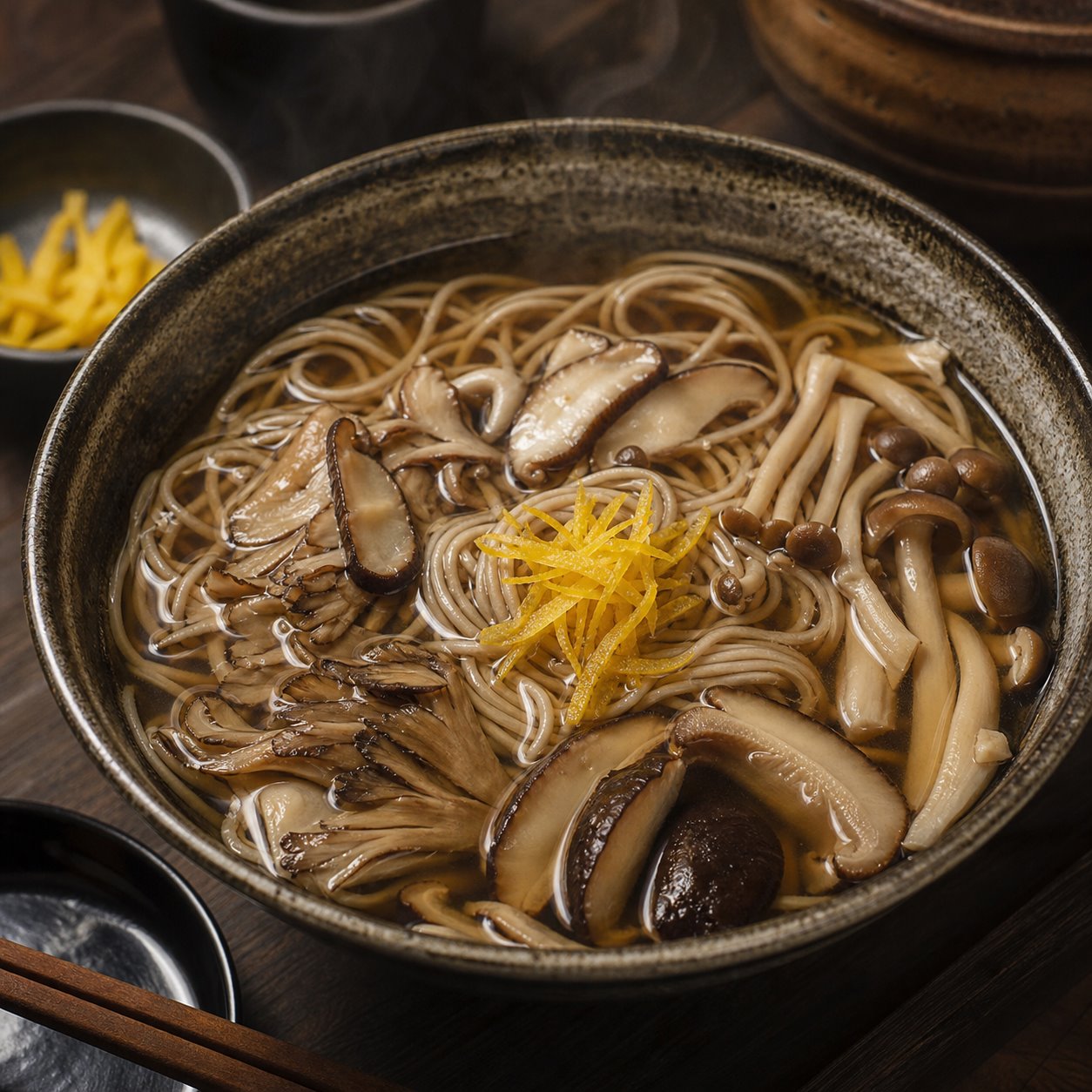 Mushroom Soba